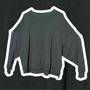 American Eagle Outfitters Green Crewneck